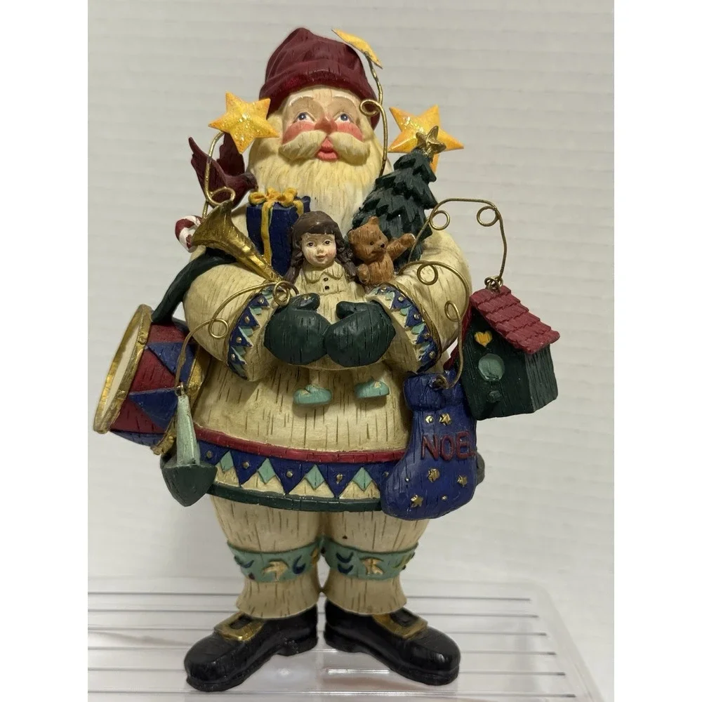 Charming Vintage Santa - Classic Christmas Decor‎ With A Minor Flaw